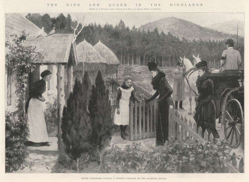 Le Roi et la Reine dans les Highlands - Amedee Forestier