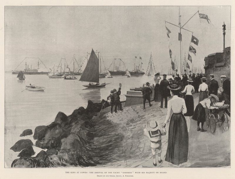 Le roi à Cowes, l