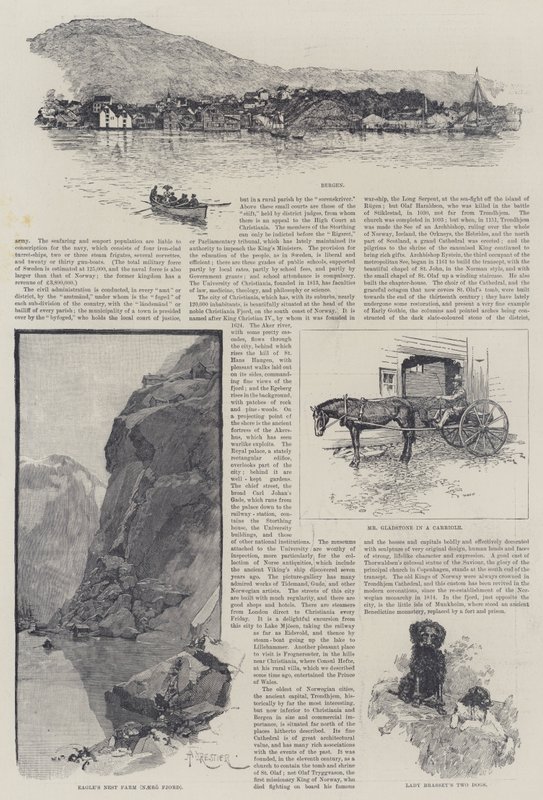 Le Rayon de Soleil en Norvège, par Lady Brassey - Amedee Forestier