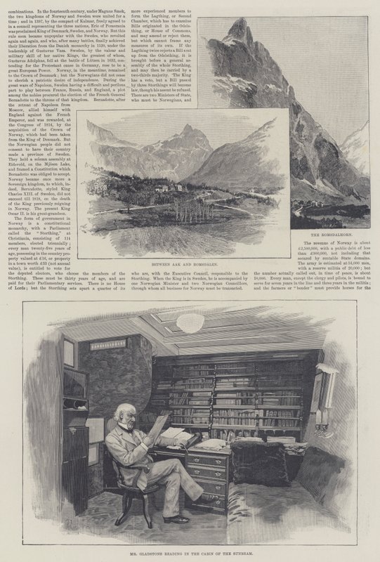 Le Rayon de soleil en Norvège, par Lady Brassey - Amedee Forestier