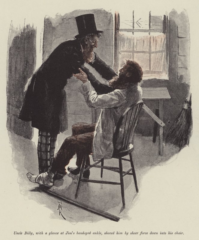 Oncle Jim et Oncle Billy, par Bret Harte - Amedee Forestier