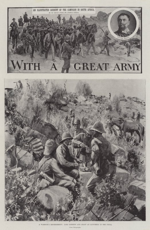 Avec une grande armée - Amedee Forestier