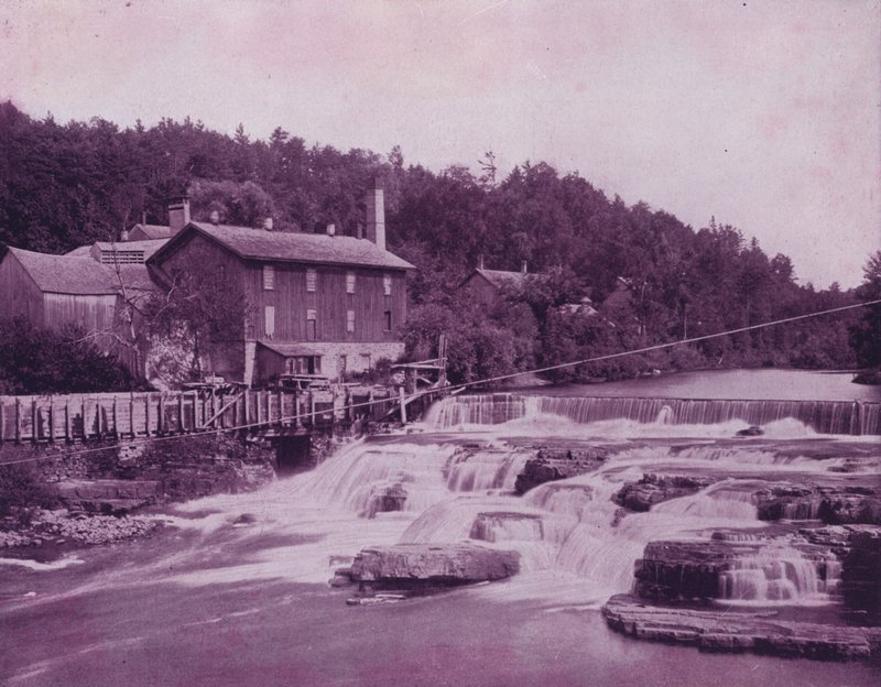 Rivière Ausable, près de la tête du Chasm - American Photographer (after)