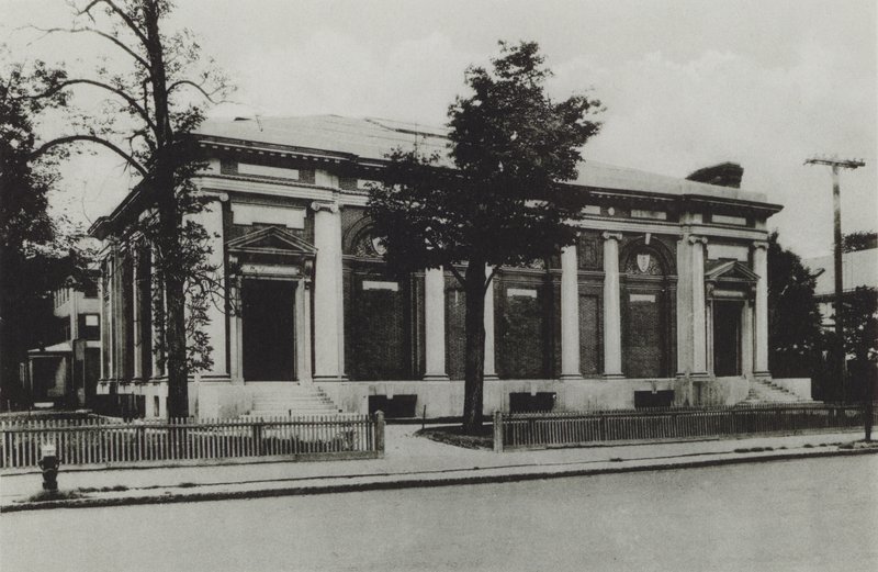 Université de Harvard : Nouveau hall de conférence (photo n/b) - American Photographer (after)