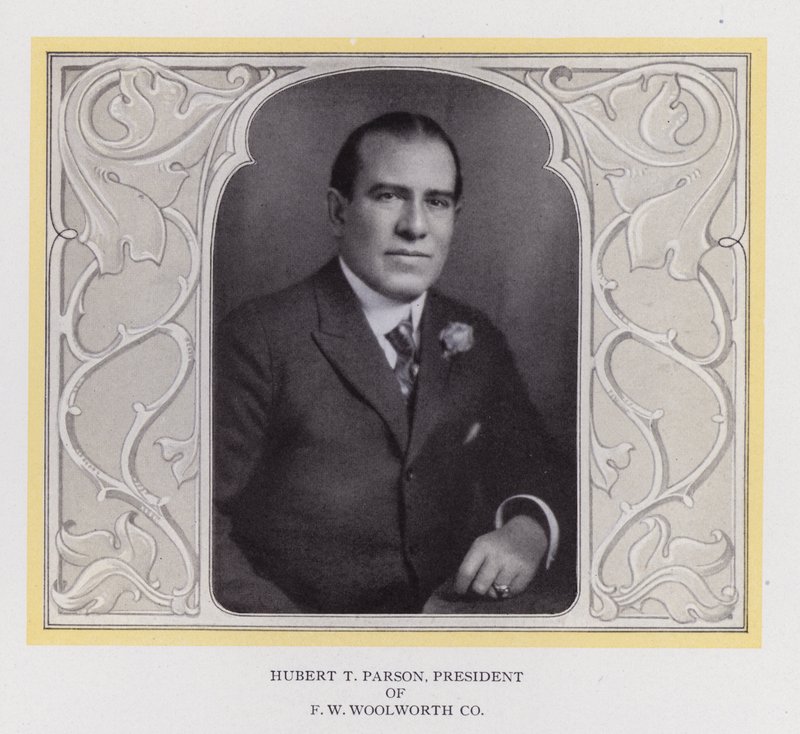 Hubert T Parson, président de F W Woolworth Co - American Photographer (after)