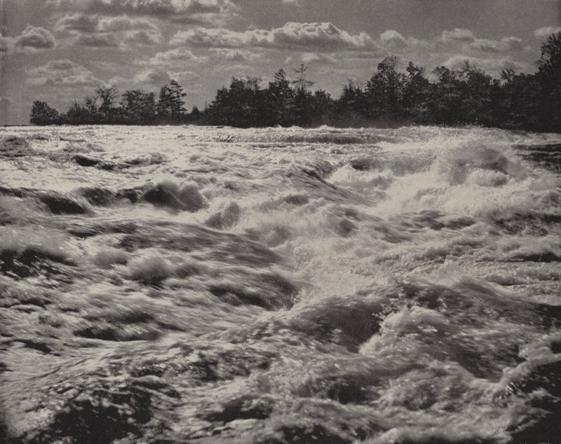 Rapides du Niagara au-dessus des chutes - American Photographer (after)