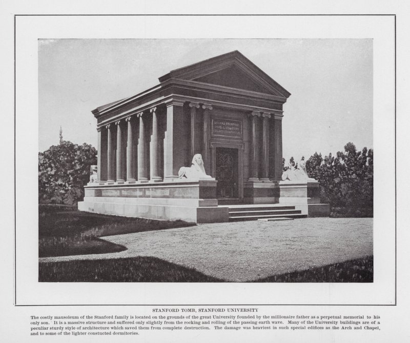 San Francisco : Tombe de Stanford, Université Stanford - American Photographer (after)
