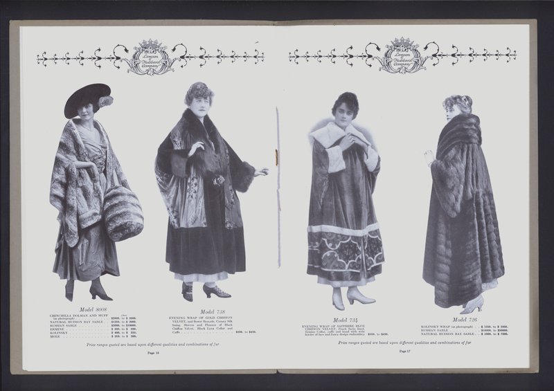 Double page du Théâtre de la Mode de la Fourrure - American Photographer (after)