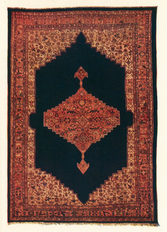 Tapis Bijar (photo couleur) - American Photographer