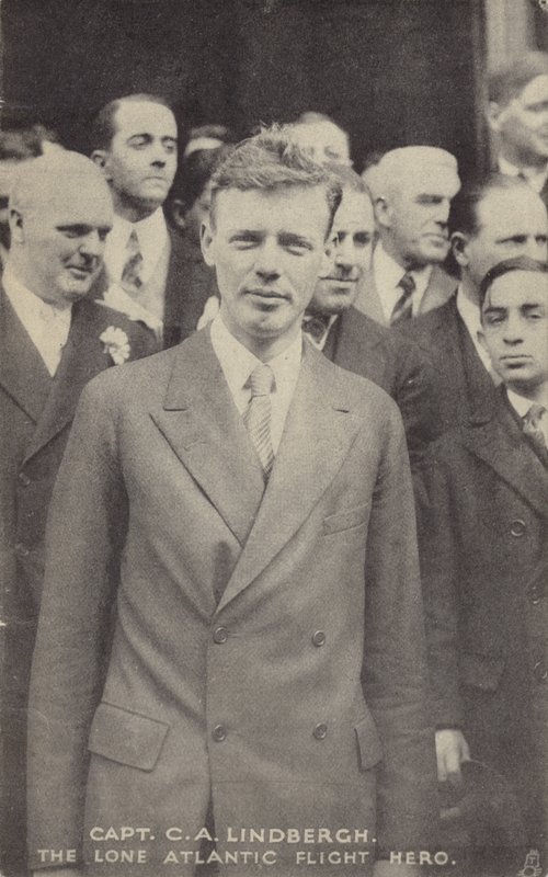 Charles Lindbergh, aviateur américain qui a effectué le premier vol transatlantique en solitaire - American Photographer