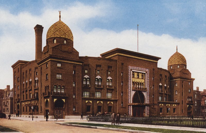 Chicago : Temple de Medinah, AAONMS, Cass, Ohio et Ontario (photo couleur) - American Photographer