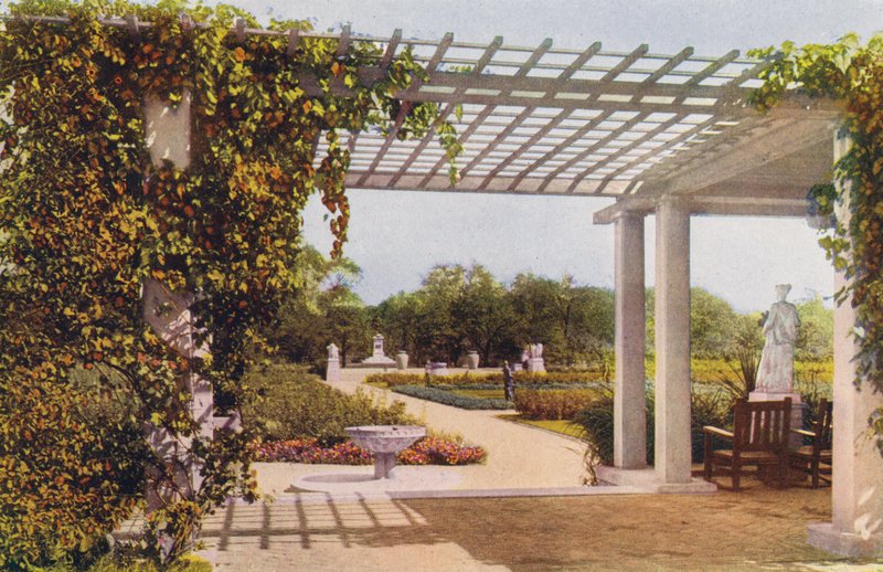 Chicago : Sunken Garden, Humboldt Park (photo couleur) - American Photographer