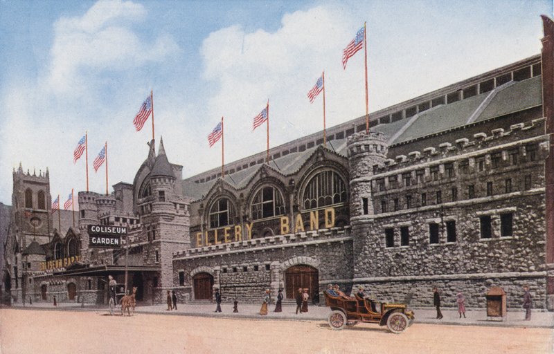Chicago : Le Coliseum, Wabash Avenue, près de la 16e rue (photo couleur) - American Photographer