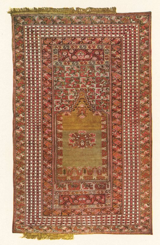 Tapis de prière Ghiordes (photo couleur) - American Photographer