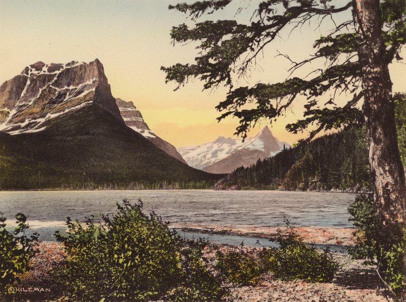 Parc national des Glaciers : Lac St Mary depuis Baring Creek (photo couleur) - American Photographer