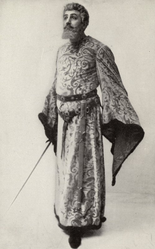 Leon Rothier, as Barbe-Bleue, in "Ariane Et Barbe-Bleue" (b/w photo) - American Photographer
