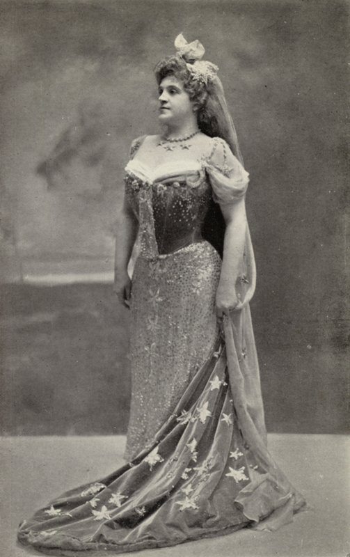 Marcella Sembrich, dans le rôle d
