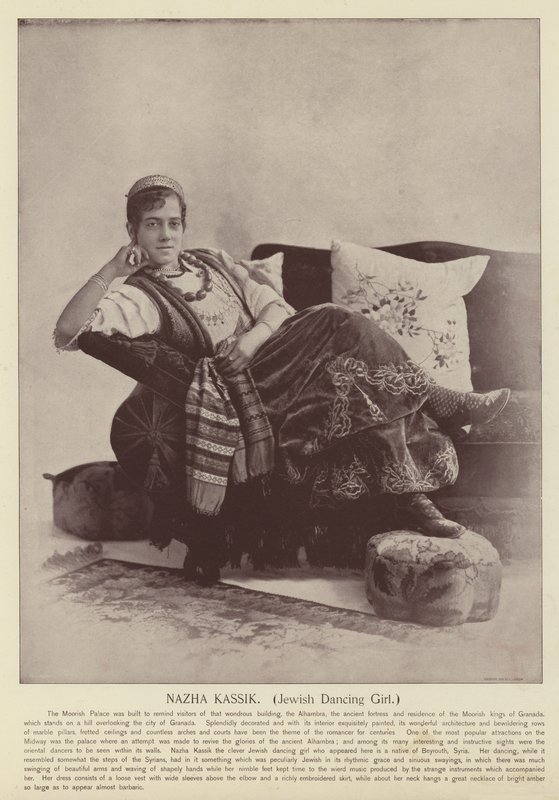 Nazha Kassik, Danseuse juive - American Photographer