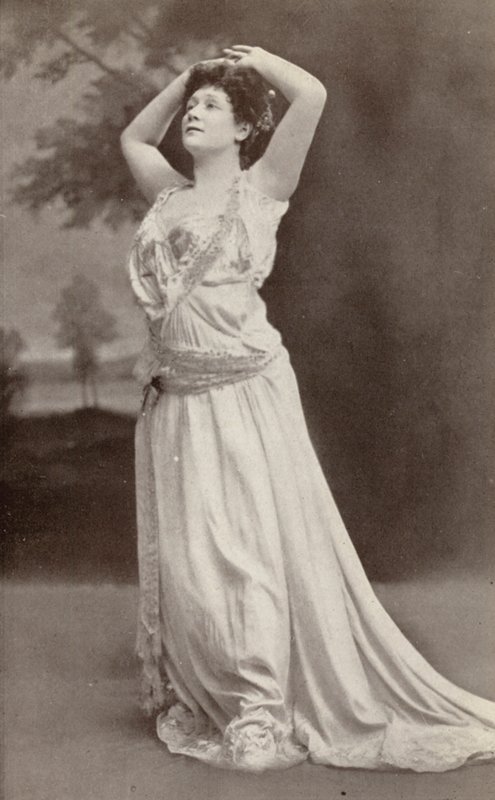 Olive Fremstad, dans le rôle de Vénus, dans "Tannhauser" (photo n/b) - American Photographer