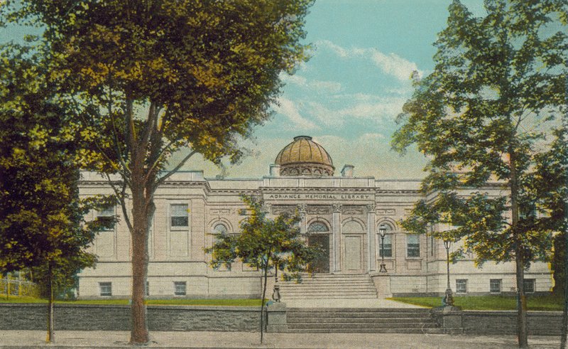 Poughkeepsie : Adriance Memorial Library (photo couleur) - American Photographer