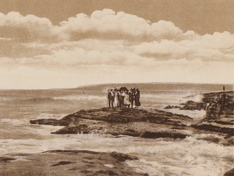 San Diego : Turtle Rock, La Jolla, près de San Diego (photo n/b) - American Photographer