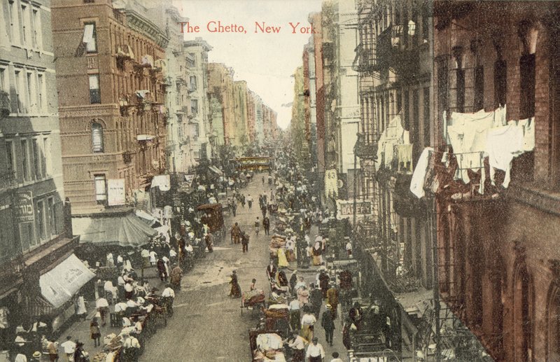 Le Ghetto, New York (photo couleur) - American Photographer