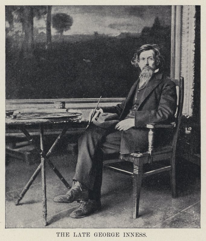Le défunt George Inness - American Photographer