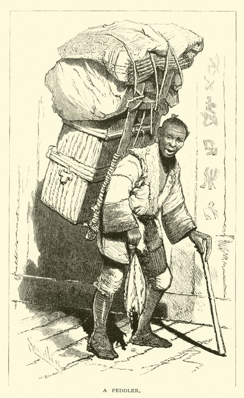 Un colporteur - American School