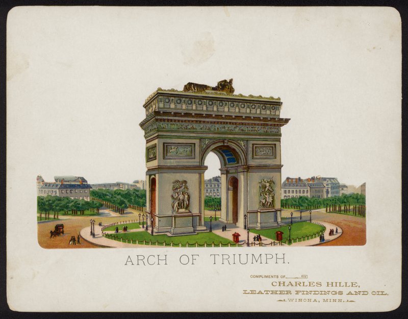 Arc de Triomphe, Paris, France - American School