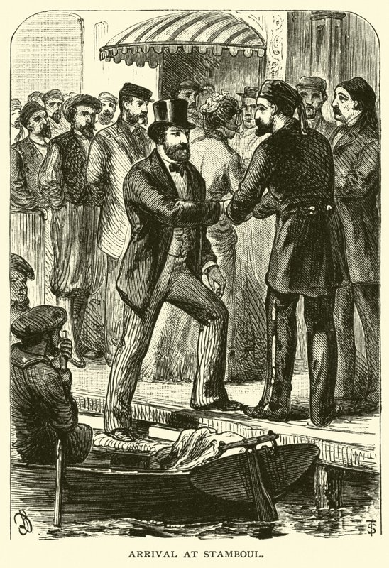 Arrivée à Stamboul - American School