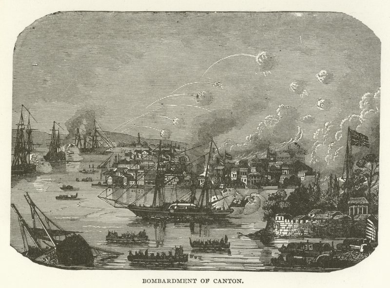 Bombardement de Canton - American School