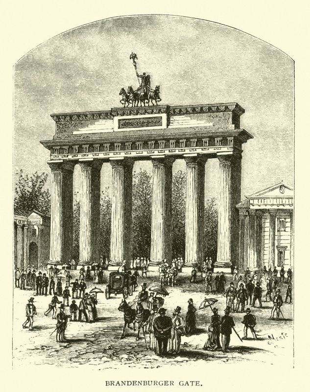 Porte de Brandebourg - American School