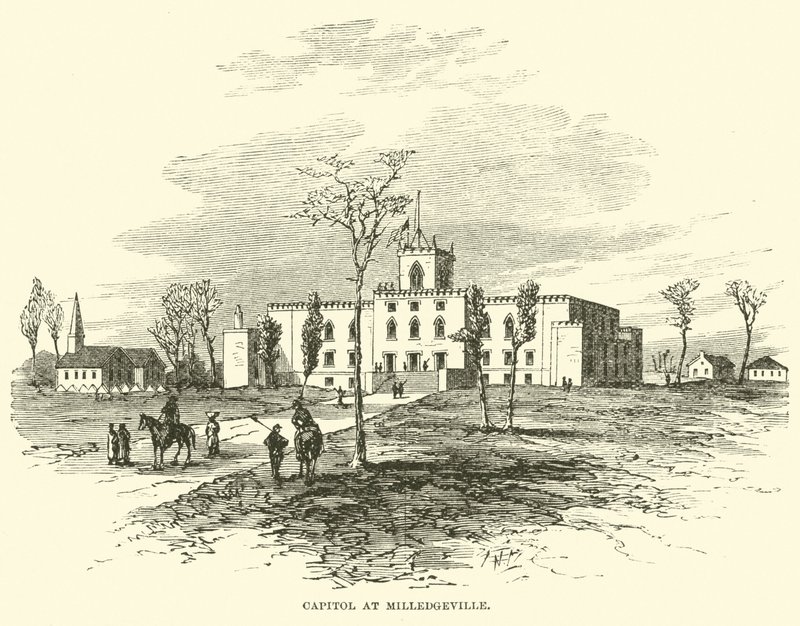 Capitole à Milledgeville, novembre 1864 - American School