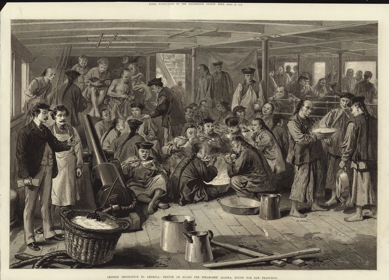 Émigration Chinoise en Amérique - American School