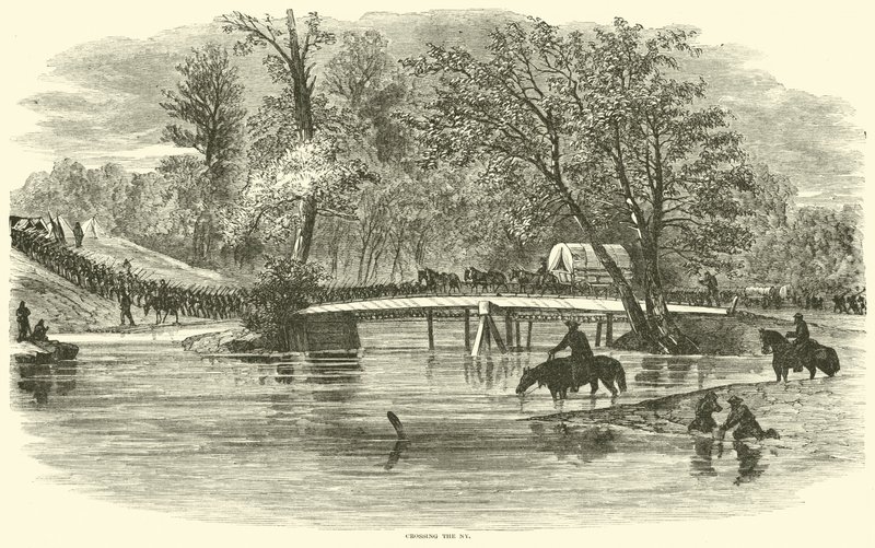Traversée de la NY, mai 1864 - American School