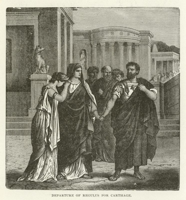Départ de Régulus pour Carthage - American School