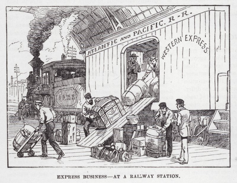 Affaires express, à une gare - American School