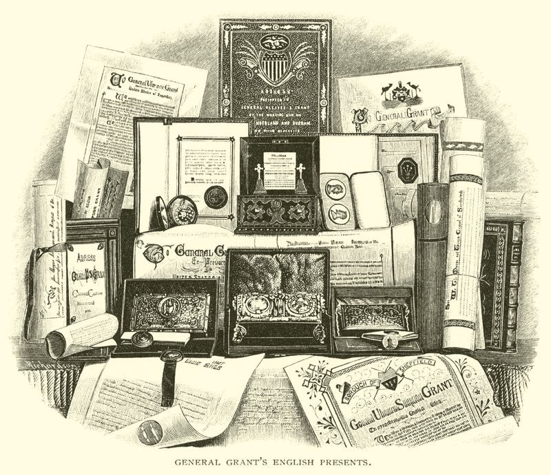Présents anglais du général Grant - American School