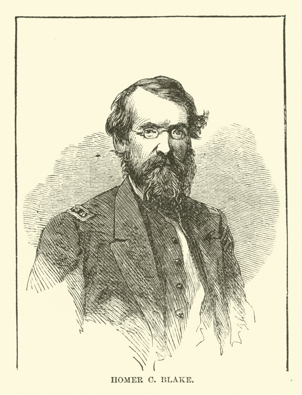 Homer C Blake, janvier 1863 - American School