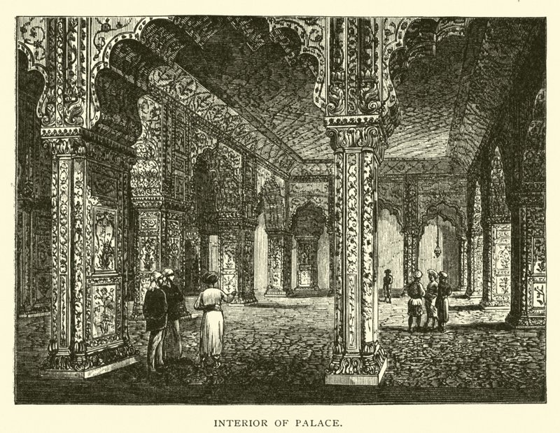 Intérieur du palais - American School