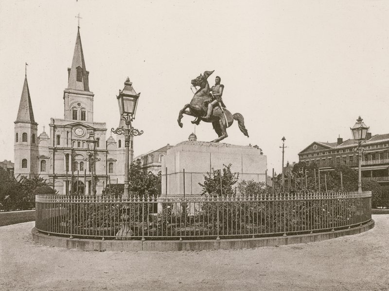 Jackson Square, La Nouvelle-Orléans - American School