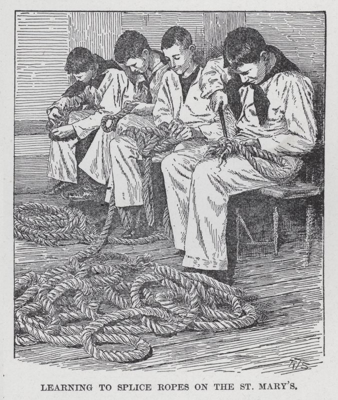 Apprendre à épissurer des cordes sur le St Mary