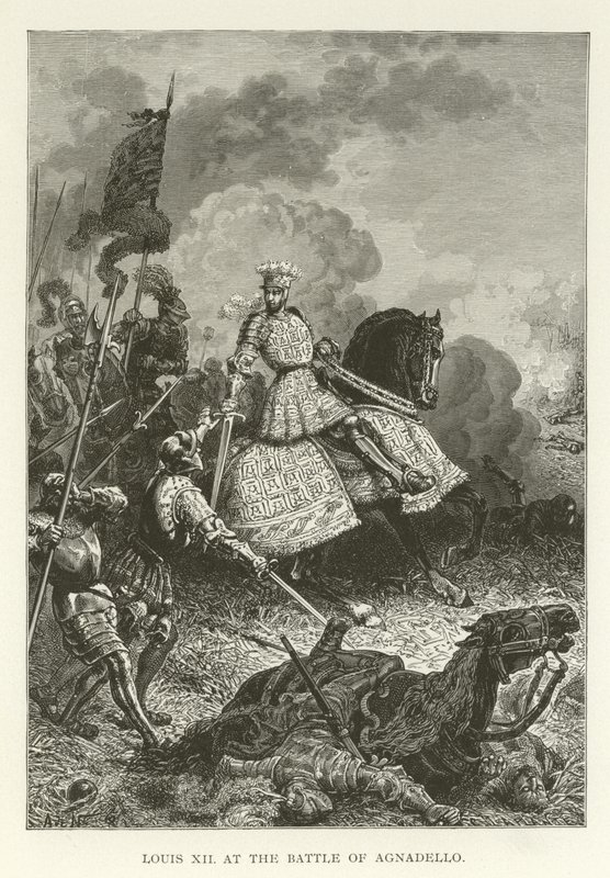 Louis XII à la bataille d