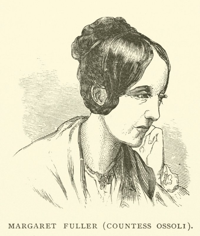 Margaret Fuller, comtesse Ossoli, journaliste américaine et militante des droits de la femme (gravure) - American School