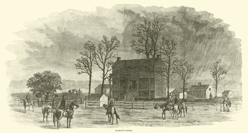 Maison de McLean, avril 1865 - American School