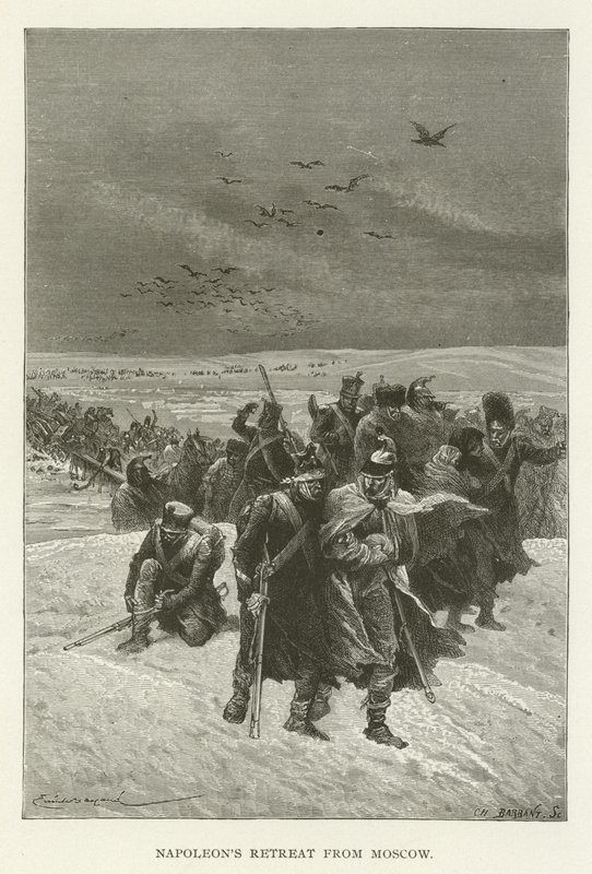 La retraite de Napoléon de Moscou - American School