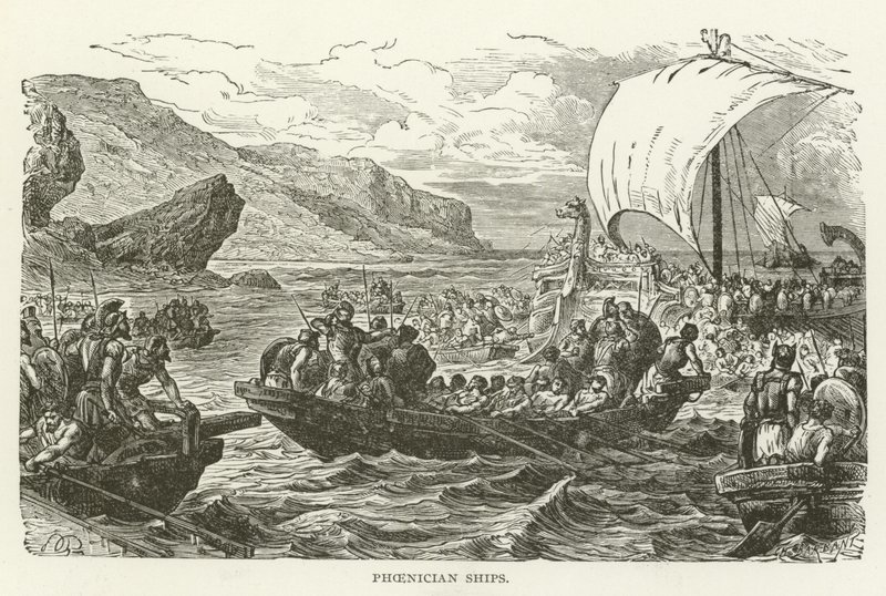 Navires phéniciens - American School