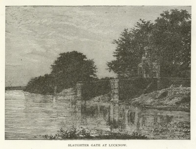 Porte du Massacre à Lucknow - American School