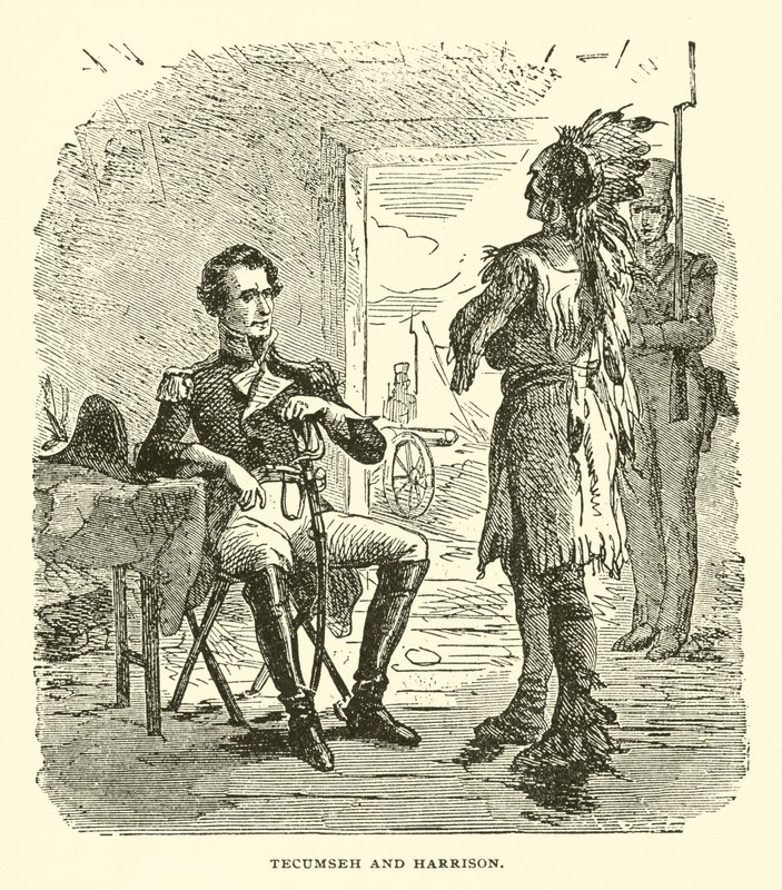 Tecumseh et Harrison - American School