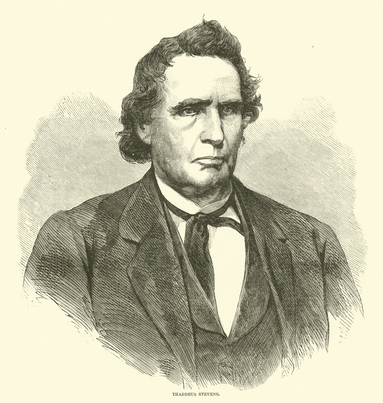 Thaddeus Stevens, janvier 1866 - American School